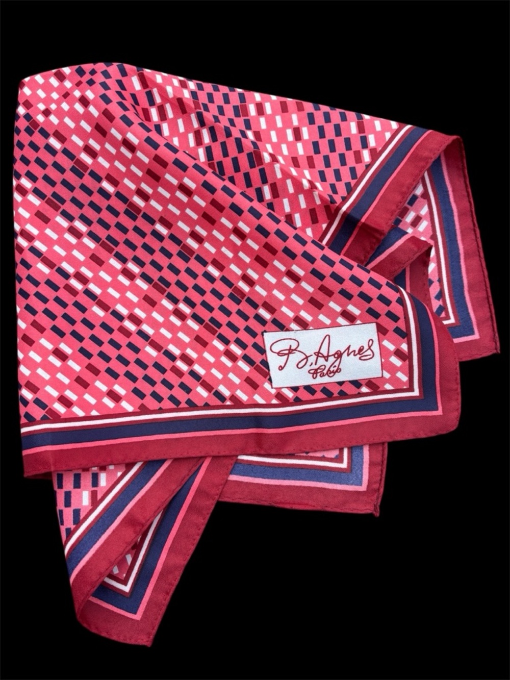 VIntage B. Agnes silk scarf